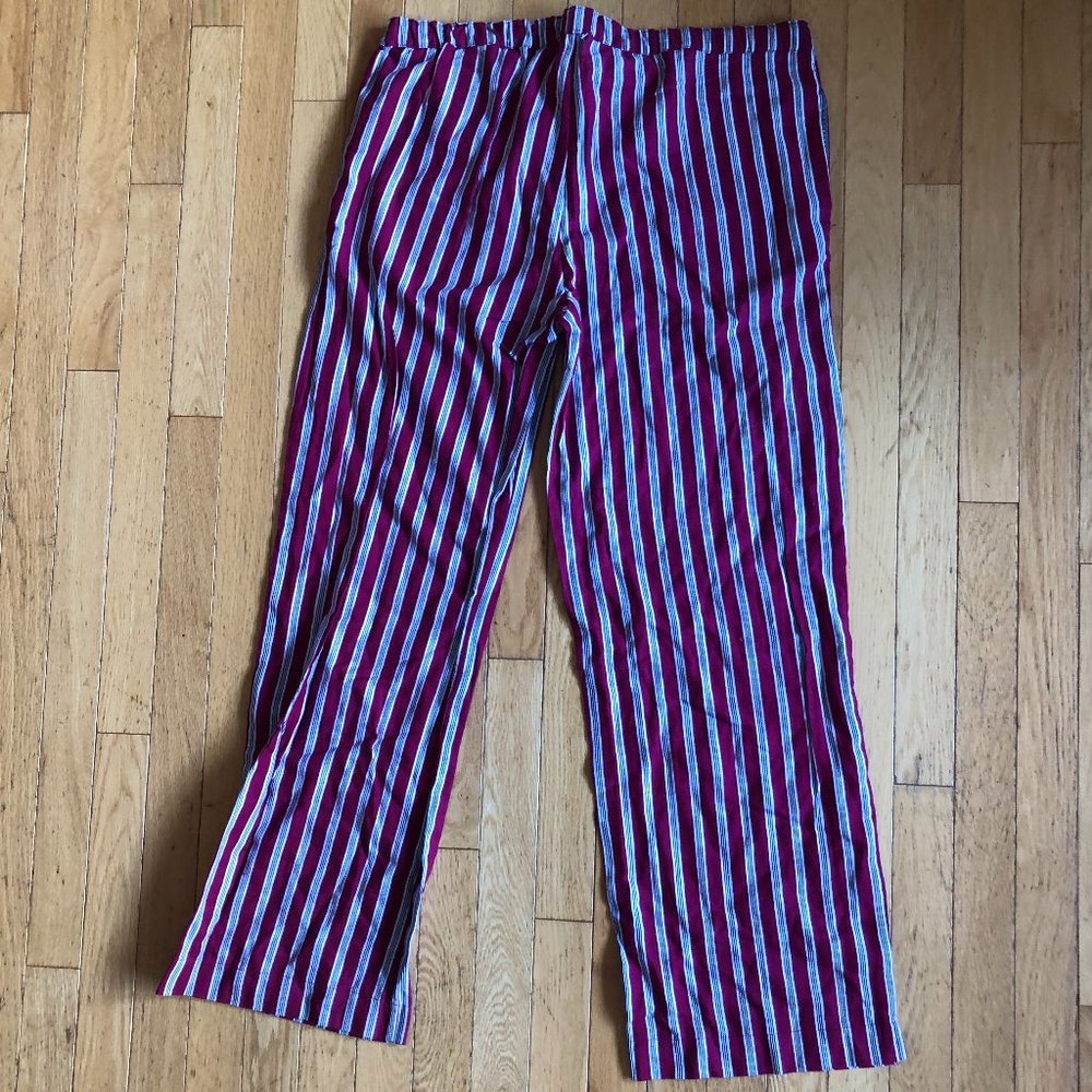 Brand New Women's Tommy Hilfiger Striped Pyjama Pants Bottoms